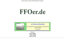 Tablet Screenshot of ffoer.de